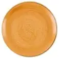 Piatto Piano Coupe Tangerine - CHURCHILL Linea STONECAST - Codice STGSEV111 - Diametro 28,8 cm - Imballo confezione da n. 12 Unità