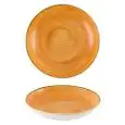 Piatto Fondo Coupe Tangerine - CHURCHILL Linea STONECAST - Codice STGSEVB91 - Diametro 24,8 cm - Imballo confezione da n. 12 Unità
