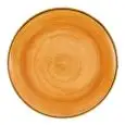 Piatto Piano Coupe Tangerine - CHURCHILL Linea STONECAST - Codice STGSEV101 - Diametro 26 cm - Imballo confezione da n. 12 Unità
