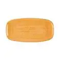 Piatto Rettangolare Tangerine - CHURCHILL Linea STONECAST - Codice STGSXO111 - Dimensioni cm 29.8x15.3 - Imballo confezione da n. 12 Unità