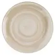 Piatto Piano Coupe Canvas Natural - CHURCHILL Linea STONECAST - Codice CSNTEV111 - Diametro 28,8 cm - Imballo confezione da n. 12 Unità