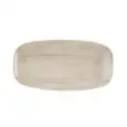 Piatto Rettangolare Canvas Natural - CHURCHILL Linea STONECAST - Codice CSNTXO111 - Dimensioni cm 29.8x15.3 - Imballo confezione da n. 12 Unità