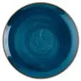Piatto Piano Coupe Java Blue - CHURCHILL Linea STONECAST - Codice SNTSEV111 - Diametro 28,8 cm - Imballo confezione da n. 12 Unità