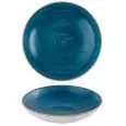 Piatto Fondo Coupe Java Blue - CHURCHILL Linea STONECAST - Codice SNTSEVB91 - Diametro 24,8 cm - Imballo confezione da n. 12 Unità