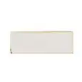 Piatto Rettangolare Tasting Barley White - CHURCHILL Linea STONECAST - Codice SWHSOF231 - Dimensioni cm 24.7x8.8 - Imballo confezione da n. 6 Unità