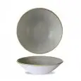 Coppa Peppercorn Grey - CHURCHILL Linea STONECAST - Codice SPGSEB191 - Diametro 19,5 cm - Altezza 6 - Imballo confezione da n. 6 Unità