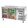 Tavolo refrigerato in acciaio inox Amitek AK2104TNG