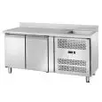 Tavolo refrigerato in acciaio inox Amitek AK2202TNL