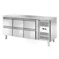 Tavolo refrigerato in acciaio inox Amitek AK3104-15TN
