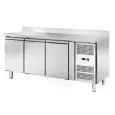 Tavolo refrigerato in acciaio inox Amitek AK3204TN