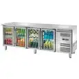 Tavolo refrigerato in acciaio inox Amitek AK4104TNG