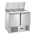Saladette refrigerata in acciaio inox Allforfood CM940