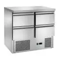 Saladette refrigerata in acciaio inox Amitek AK941-4D