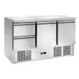 Saladette refrigerata in acciaio inox Amitek AK943/2D
