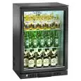 ESPOSITORE REFRIGERATO IN ACCIAIO VERNICIATO E ALLUMINIO - PER BIBITE - Mod. AK101BB - VENTILATO - CAPACITA' Lt 126 - N. 1 PORTA IN VETRO - TEMPERATURA +2°/+8°C - Dim. cm L 60 x P 50 x h 90 - Norma CE