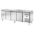 Tavolo refrigerato in acciaio inox Amitek AKS4104TN
