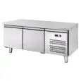 Tavolo refrigerato in acciaio inox Amitek AKU2104TN