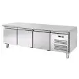 Tavolo refrigerato in acciaio inox Amitek AKU3104TN
