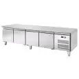 Tavolo refrigerato in acciaio inox Amitek AKU4104TN