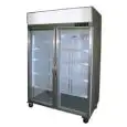 ESPOSITORE REFRIGERATO - Mod. ARTICA 1180 NT GLASS - Temperatura -18°/-24°C - Capacità Lt. 1180 - Alimentazione monofase 230V/1/50Hz - Potenza W 1472 - Dimensioni cm. L 137 x P 83 x h 209