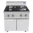 Cucina a gas 4 fuochi Allforfood CV9I4DH2 linea COOK