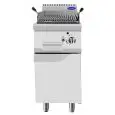 GRIGLIA A PIETRA LAVICA A GAS - Mod. CV7I4EOI - VANO CON PORTA BATTENTE - Potenza kW 7 - Dimensioni cm L 40 X P 70 X H 108,5 - Norma CE