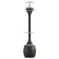Nebulizzatore per esterno Idrobase - Mod AURORA 60 B - Rinfrescatore a nebulizzazione - Potenza ventilatore W 60 - Base di appoggio - Altezza cm h 220