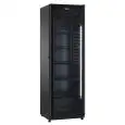 ESPOSITORE REFRIGERATO PER BIBITE - Mod. AX400RGB - Capacità lt. 382 - N. 1 porta a vetro - Ventilato - Temperatura +0/+10 °C - Potenza W 300 - Alimentazione monofase - Dimensioni cm L 60,5 x P 61 x 184h - Norma CE