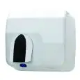 Asciugamani tradizionale con resistenza ad attivazione automatica, in acciaio inox verniciato bianco Medial Linea Arielimp Mod ARIELIMPBF