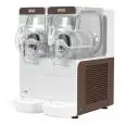 EROGATORE DI CREME FREDDE E SORBETTI - Mod B-CUBE 6/2 SMART - N 2  vasche - N 1 compressore - Capacità Lt 6 + 6 - Dimensioni cm L 39 x P 52 x h 49