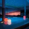 SFERA LUMINOSA - MOD. BALUX - PER INTERNO/ESTERNO  - STRUTTURA IN POLIETILENE - NORMA CE
