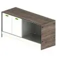 MODULO NEUTRO TRAMOGGIA E INSERIMENTO LAVATAZZE / PRODUTTORE DI GHIACCIO BAR SHARING - MOD. 2000_TR + LT/PG - N. 1 LAVELLO RETTANGOLARE - DIMENSIONI cm L 200 x P 73,4 x h 97