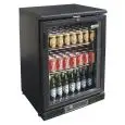 ESPOSITORE REFRIGERATO IN LAMIERA VERNICIATA E ALLUMINIO - PER BIBITE - Mod. G-BC1PB - VENTILATO - CAPACITA' Lt 140 - N. 1 PORTA VETRO - TEMPERATURA +2°/+8°C - Dim. cm L 60,2 x P 53,5 x h 92 - Norma CE