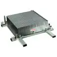 Taglierina manuale a doppio taglio da banco Pavoni - Mod BCD/I - Per pasticceria - Dimensioni cm L 60 x P 55 x 14 h