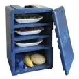 CONTENITORE ISOTERMICO MONOPASTO IN POLISTIROLO - POLIBOX Linea DINNER BOX - MOD.110983 - Dimensioni cm L 24 x P 25 x 35h - Norma CE - Imballo confezione da n. 1 Unità