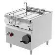 BRASIERA ELETTRICA CON RIBALTAMENTO MANUALE - MOD. BRE92ME - Vasca Lt 80 - Dimensioni cm L 80 x P 90 x H 90 - Norma CE