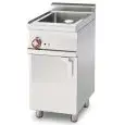 BRASIERA ELETTRICA FISSA MULTIFUNZIONE - MOD. BRF/64ET - Vasca cm L 30 x P 42 x H 10 - Dimensioni cm L 40 x P 60 x H 90 - Norma CE