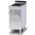 BRASIERA ELETTRICA FISSA MULTIFUNZIONE - MOD. BRF/74ET - Vasca cm L30xP51xH10 - Dimensioni cm L 40 x P 70,5 x H 90 - Norma CE