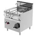 BRASIERA A GAS CON RIBALTAMENTO MANUALE - MOD. BRG92MD - Vasca Lt 80 - Dimensioni cm L 80 x P 90 x H 90 - Norma CE