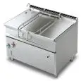 BRASIERA ELETTRICA RIBALTABILE AUTOMATICA - MOD. BRM120/912ETF/I - Vasca Lt 120 - Dimensioni cm L 120 x P 90 x H 90 - Norma CE