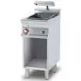 SCALDAPATATE ELETTRICO - MOD. BS/74EM - Vasca con falsofondo forato 30,5 x 51 x h16,5 cm - Vano a giorno - Dim. 40 x70,5 x h90 cm - Norme CE
