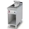 SCALDAPATATE ELETTRICO - MOD. BS/94EM - Capacità bacinelle: n. 1  GN 1/1 H15 - Vano a giorno - Dimensioni: cm L 40 x P 90 x H 90 - Norma CE