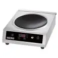 PIASTRA AD INDUZIONE - Mod. BT350W - Piastra in vetroceramica - Superficie induttiva: mm 140 ÷ mm 220 - Monofase 230V/1N/50Hz - Potenza resa kW 3,5 - Norma CE