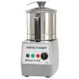 BLIXER CUTTER OMOGENEIZZATORE DA BANCO - Mod. BLIXER 4 V.V. - Capacità vasca in ACCIAIO INOX lt 4,5 - Numero porzioni: da 2 a 15 (porzioni da 200 gr) - Con variatore di velocità - Potenza W 1100 - Dimensioni cm L 24,2 x P 33,2 x 47,9h