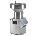 TAGLIAVERDURE - MOD. CA-62 - STRUTTURA IN ACCIAIO INOX - PRODUZIONE ORARIA FINO A 1000 Kg - POTENZA W 750 - ALIMENTAZIONE TRIFASE 400V/3/50-60Hz - DIM. cm L 43 x P 42 x H 81 - NORMA CE