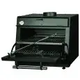 Forno BBQ a carbone - Mod CBQ-060 BK - Produzione Kg-h 60 - Dimensioni cm L 70,6 x P 61,3 x H 69