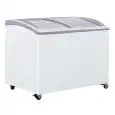 ESPOSITORE REFRIGERATO - MOD. CG 309A - STATICO - SBRINAMENTO MANUALE - CAPACITA' LT 300 - TEMPERATURA -18°C - DIMENSIONI cm L 104,4 x P 69,4 x h 85 - Norma CE