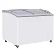 ESPOSITORE REFRIGERATO - MOD. CG 409A - STATICO - SBRINAMENTO MANUALE - CAPACITA' LT 370 - TEMPERATURA -18°C - DIMENSIONI cm L 124 x P 69,4 x h 85 - Norma CE