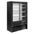 ESPOSITORE MURALE REFRIGERATO SELF SERVICE - ADATTO PER BEVANDE, LATTICINI E PRODOTTI PRECONFEZIONATI - MOD. CHAMONIX 4P CP - PORTE SCORREVOLI - 4 RIPIANI ESPOSITIVI - ILLUMINAZIONE LED - ALIMENTAZIONE MONOFASE V 230/50 Hz - REFRIGERAZIONE VENTILATA - TEM