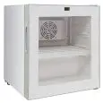 Espositore refrigerato per bibite con capacità Lt 76 e temperatura da 0 a +10 °C Klimaitalia EN 50 HN WHITE